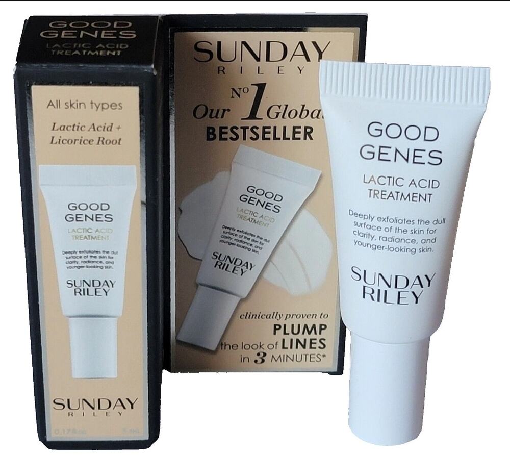 Sunday Riley Good Genes Lactic Acid Mini 5ml NIB